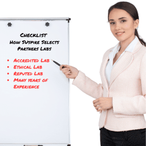 Suspire LLC – Corporate Association with only Accredited Laboratories